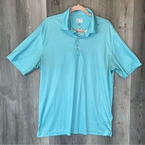 Greg Norman ML75 Collection Aqua Performance Polo